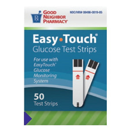 Good Neighbor Pharmacy Easy Touch Glucose Test Strips