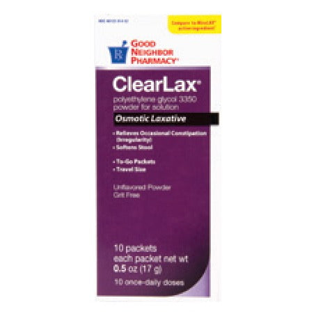 Good Neighbor Pharmacy ClearLax Powder Packets