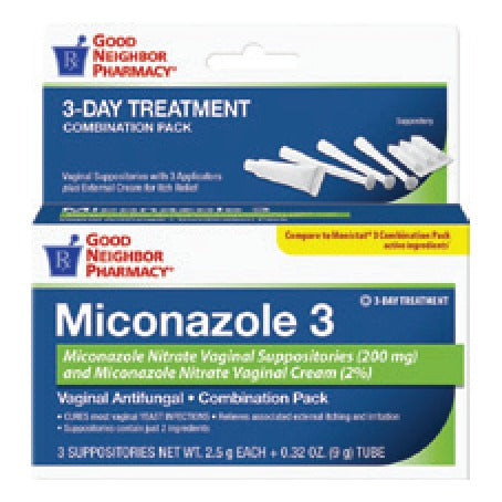 Good Neighbor Pharmacy Miconazole 3 Combination Pack