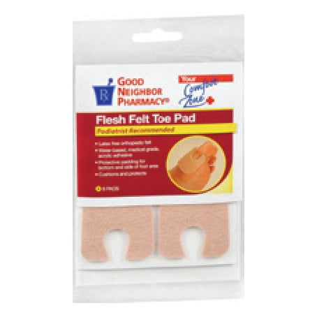 Good Neighbor Pharmacy Flesh Felt Toe Pads