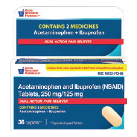 Good Neighbor Pharmacy Acetaminophen and Ibuprofen Tablets