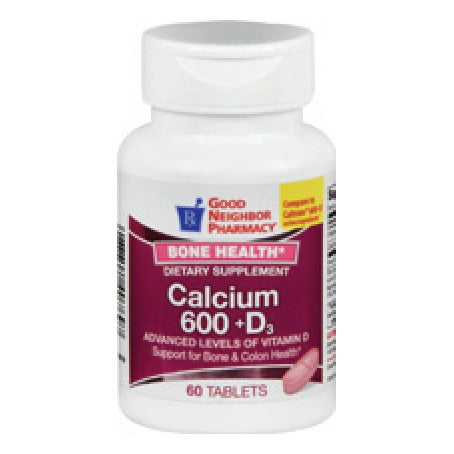Good Neighbor Pharmacy Bone Health Calcium 600 + D3