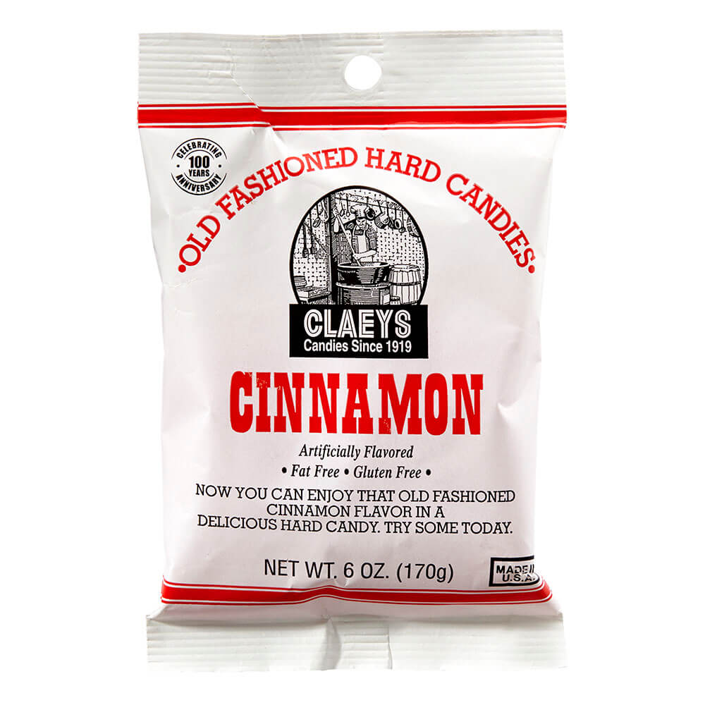 Claeys Old Fashioned Hard Candies - Cinnamon / 6 oz