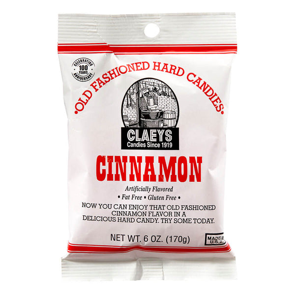 Claeys Old Fashioned Hard Candies - Cinnamon / 6 oz