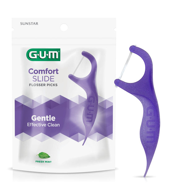 GUM Comfort Slide Floss Picks