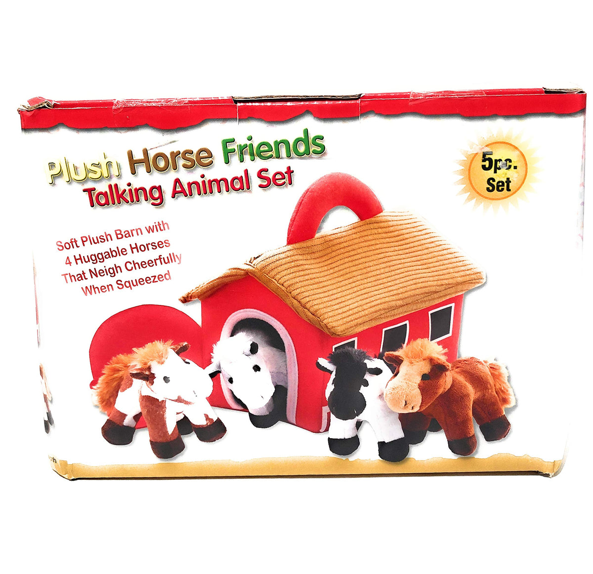 Etna Products Talking Barnyard Friends Plush Set