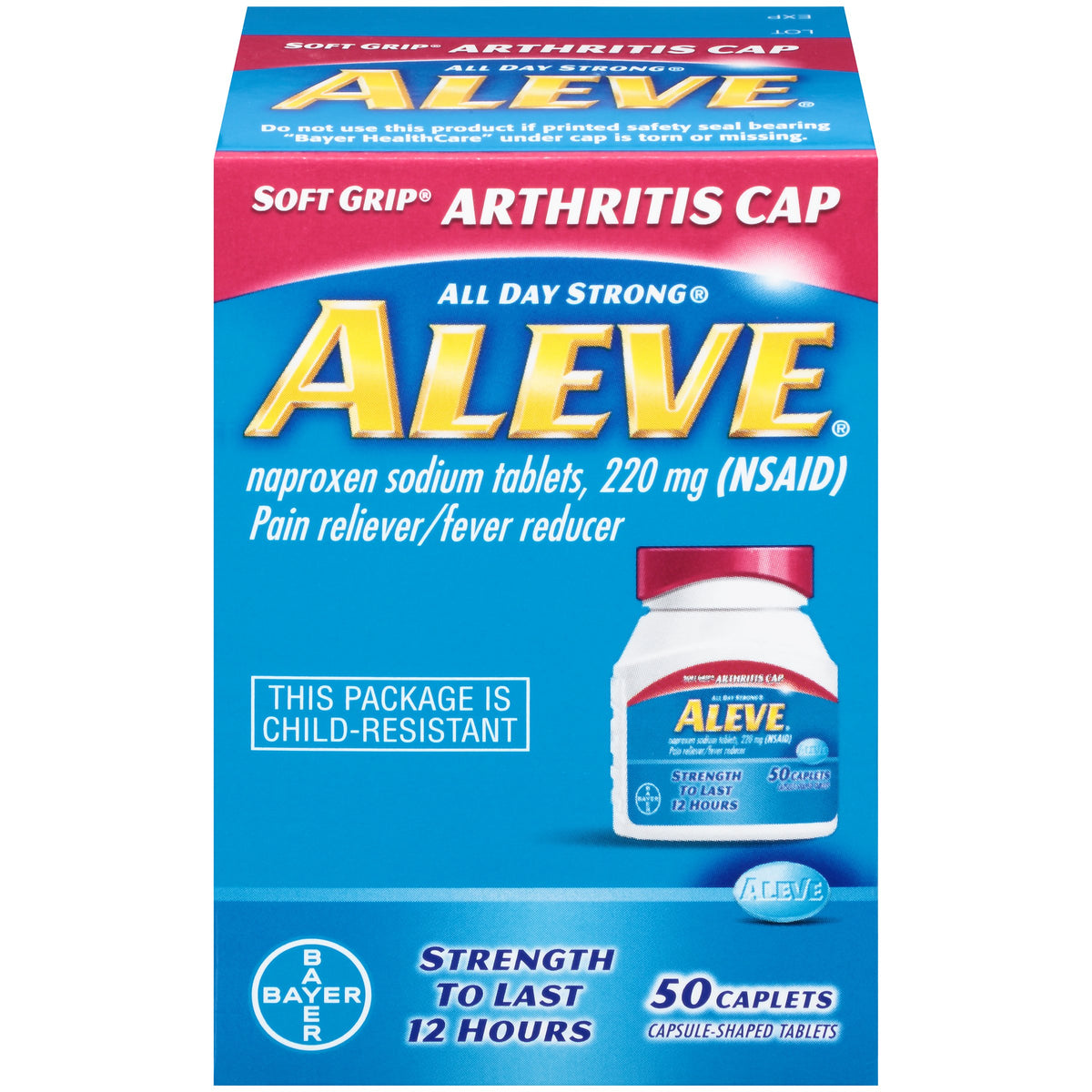 Aleve Arthritis Caplets - 50 ct