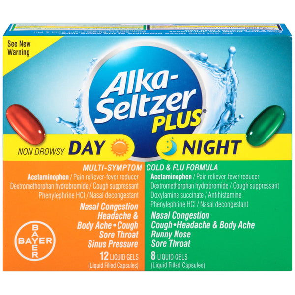 Alka-Seltzer Plus Cold & Flu Day & Night
