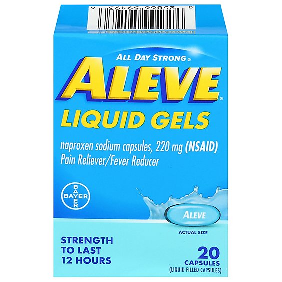 Aleve Liquid Gels - 20 ct