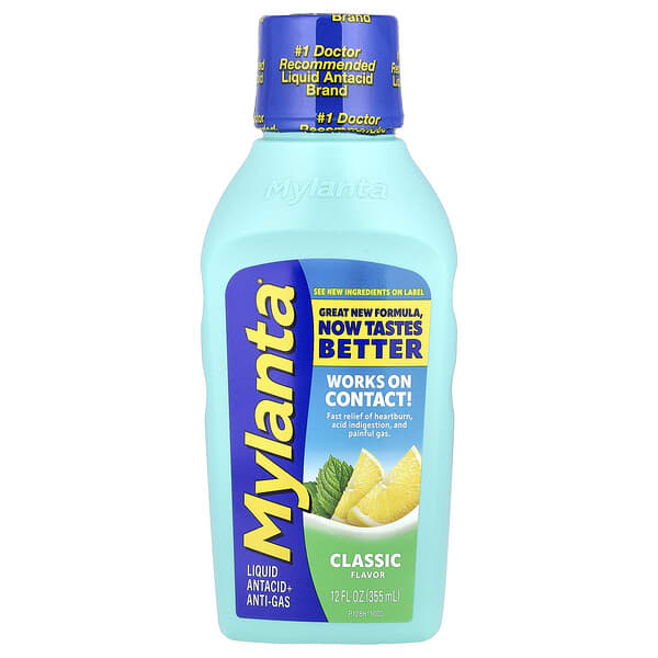Mylanta Liquid Antacid Anti-Gas