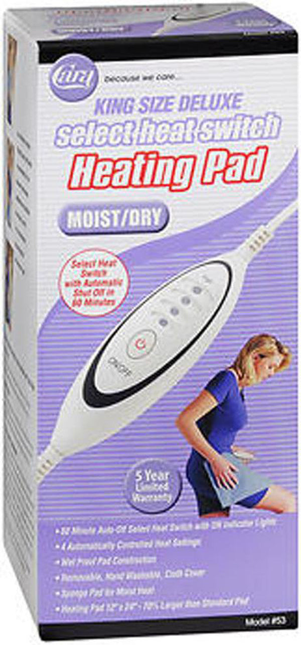 Cara King Size Deluxe Select Heat Switch Heating Pad