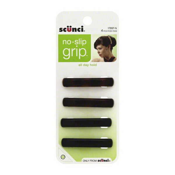 scunci No-Slip Grip Barrettes