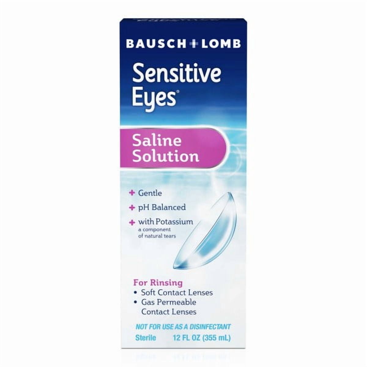 Bausch + Lomb Sensitive Eyes Saline Solution
