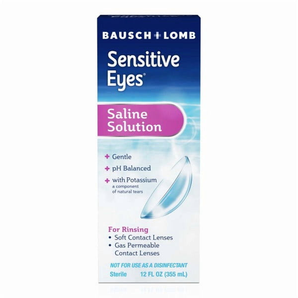 Bausch + Lomb Sensitive Eyes Saline Solution
