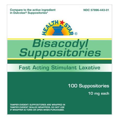HealthStar Bisacodyl Suppositories