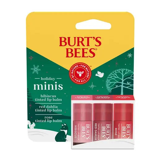Burt's Bees Lip Balm 3-Pack Holiday
