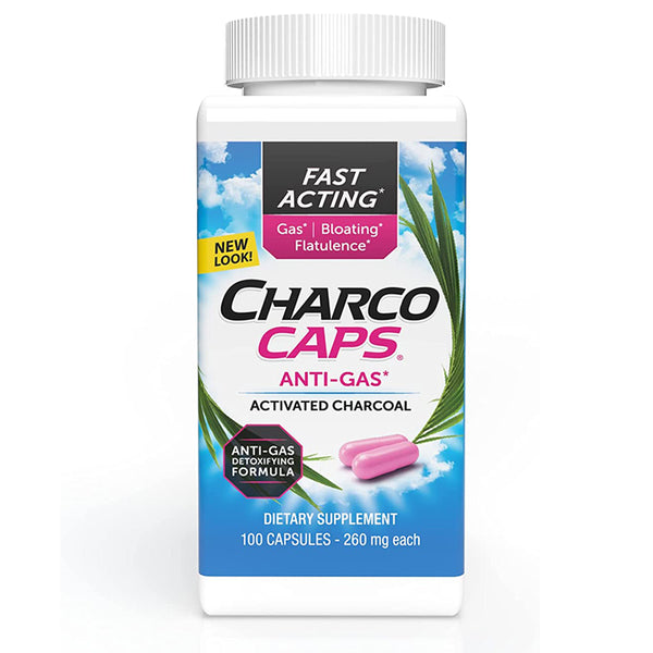 CharcoCaps Anti-Gas Activated Charcoal