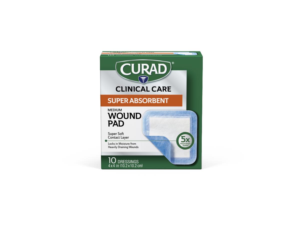Curad Clinical Care Super Absorbent Wound Pad