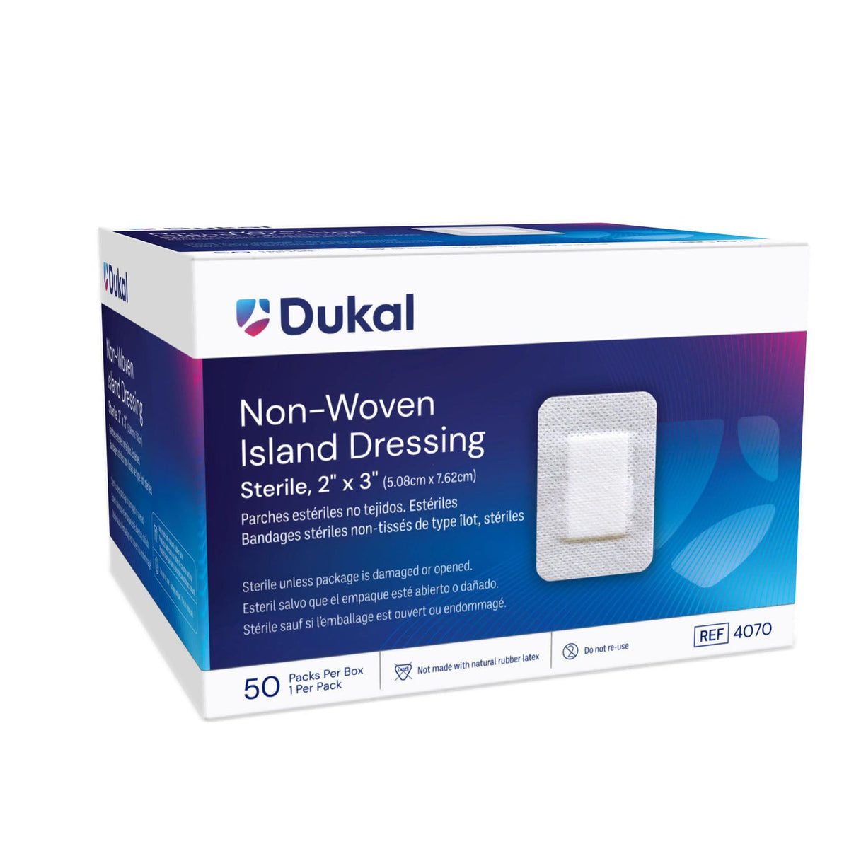 Dukal Non-Woven Island Dressing