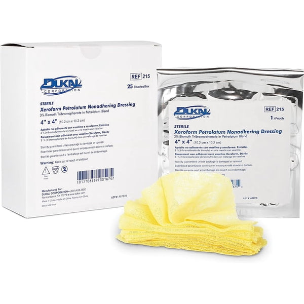 Dukal Xeroform Petrolatum Non-Adhering Dressings