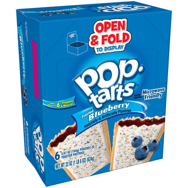 Kellogg's Pop-Tarts - Frosted Blueberry / 2 pastries