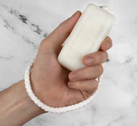 English Leather Soap on a Rope
