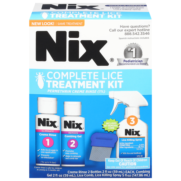 Nix Complete Lice Treatment Kit