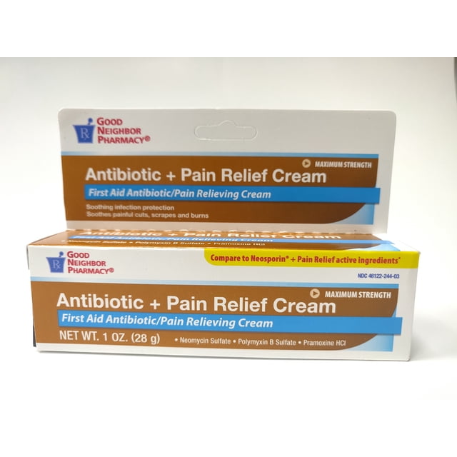 Good Neighbor Pharmacy Antibiotic + Pain Relief Cream