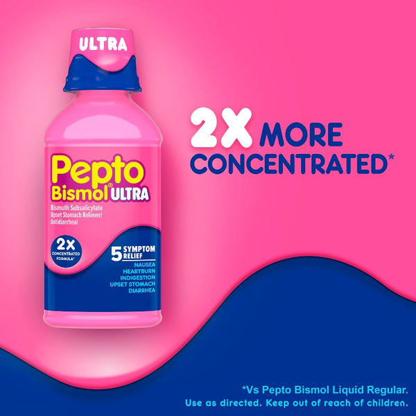 Pepto-Bismol Ultra Liquid - 12 fl oz