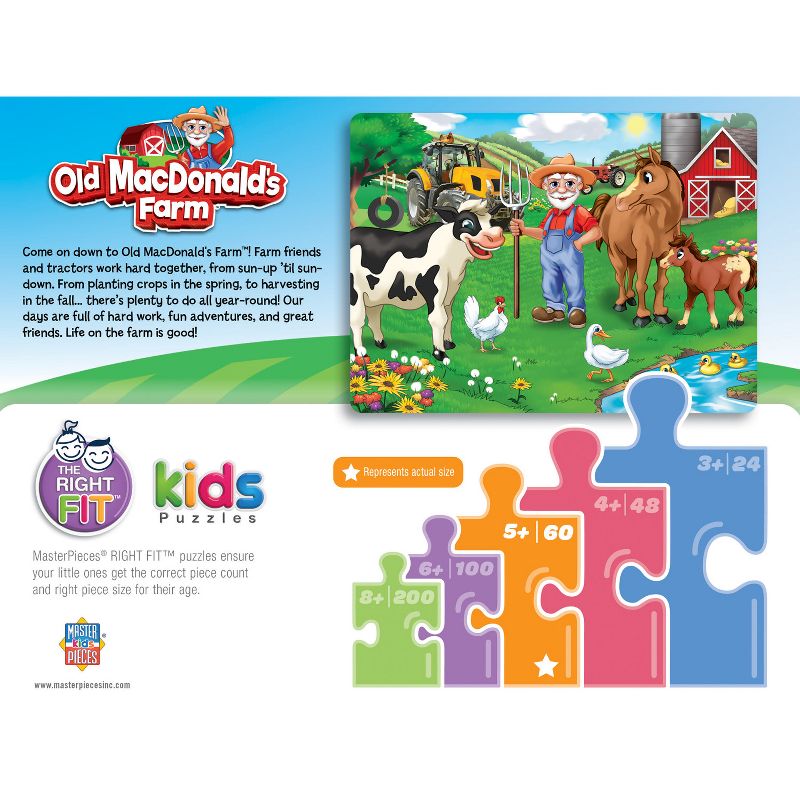 MasterPieces Old MacDonald's Farm Puzzle
