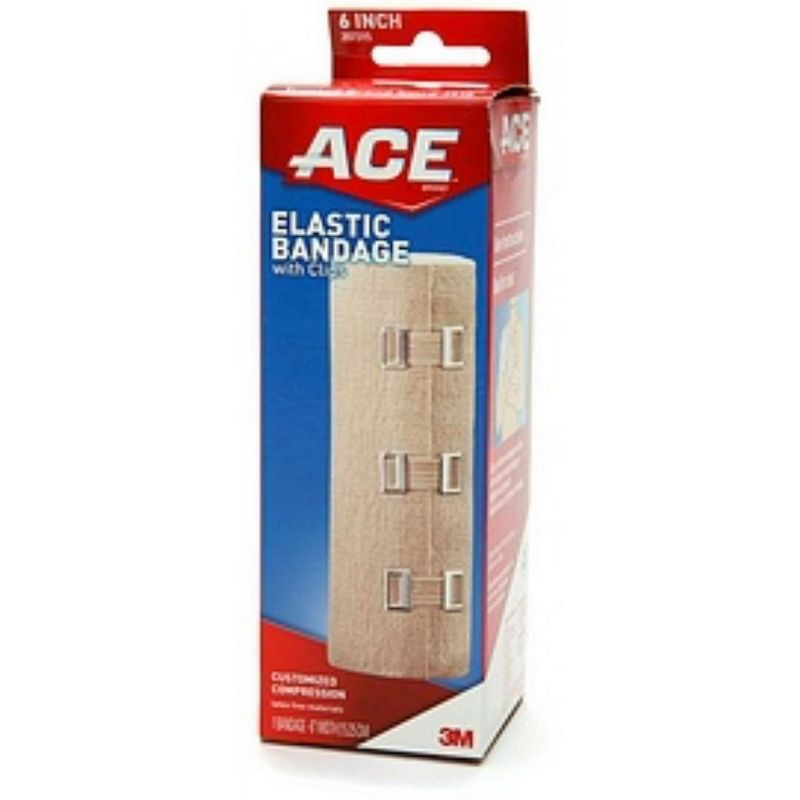 ACE Compression Elastic Bandage with Clips