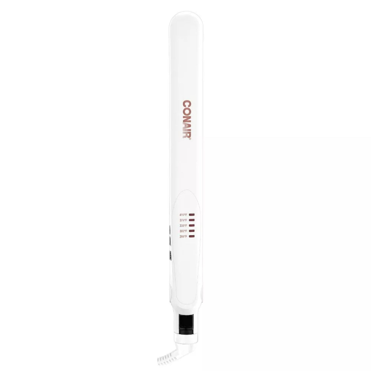 Conair Double Ceramic Flat Iron - 1 in, white