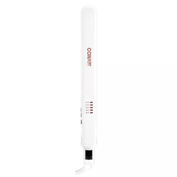 Conair Double Ceramic Flat Iron - 1 in, white