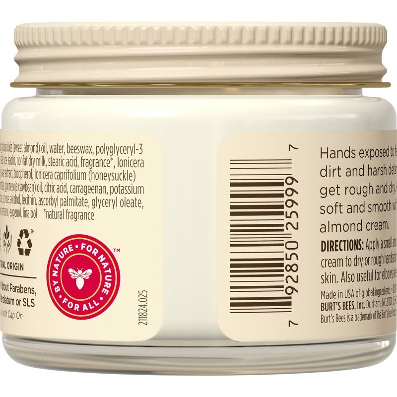 Burt's Bees Almond & Milk Hand Cream