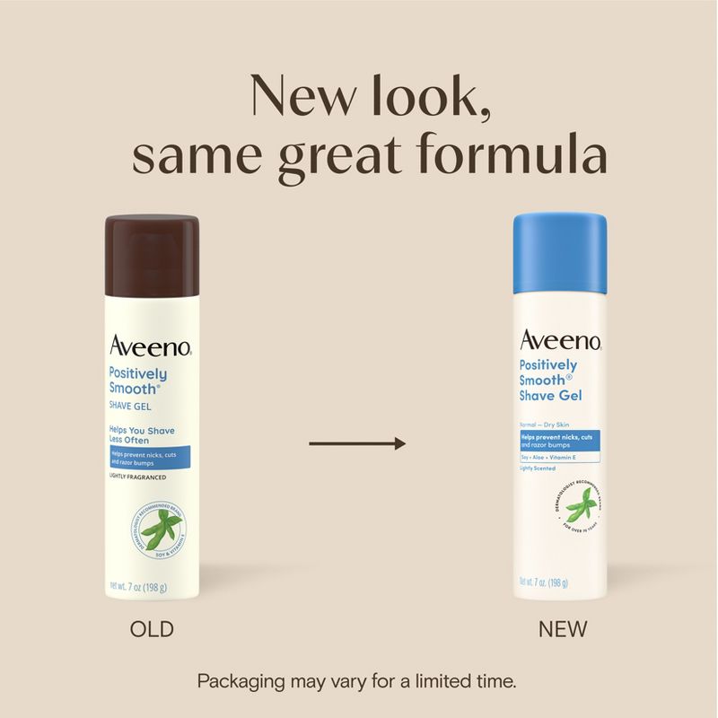 Aveeno Positively Smooth Shave Gel