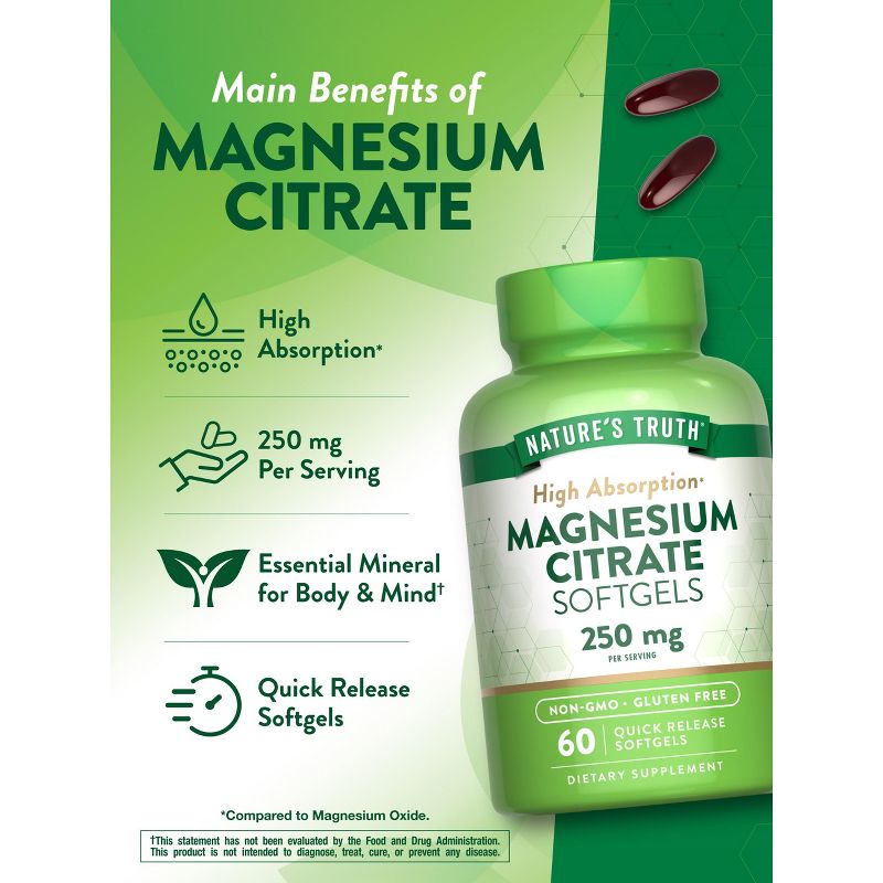 Nature's Truth Magnesium Citrate