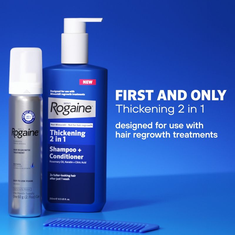 Rogaine Men's Thickening 2 in 1 Shampoo + Conditioner