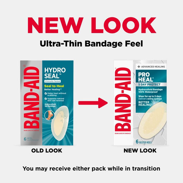 Band-Aid Pro Heal 5 Day Protect Hydrocolloid Blister Bandages