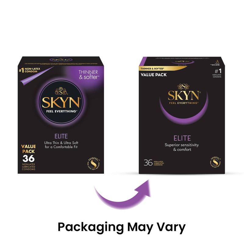 SKYN Elite Large Non-Latex Condoms