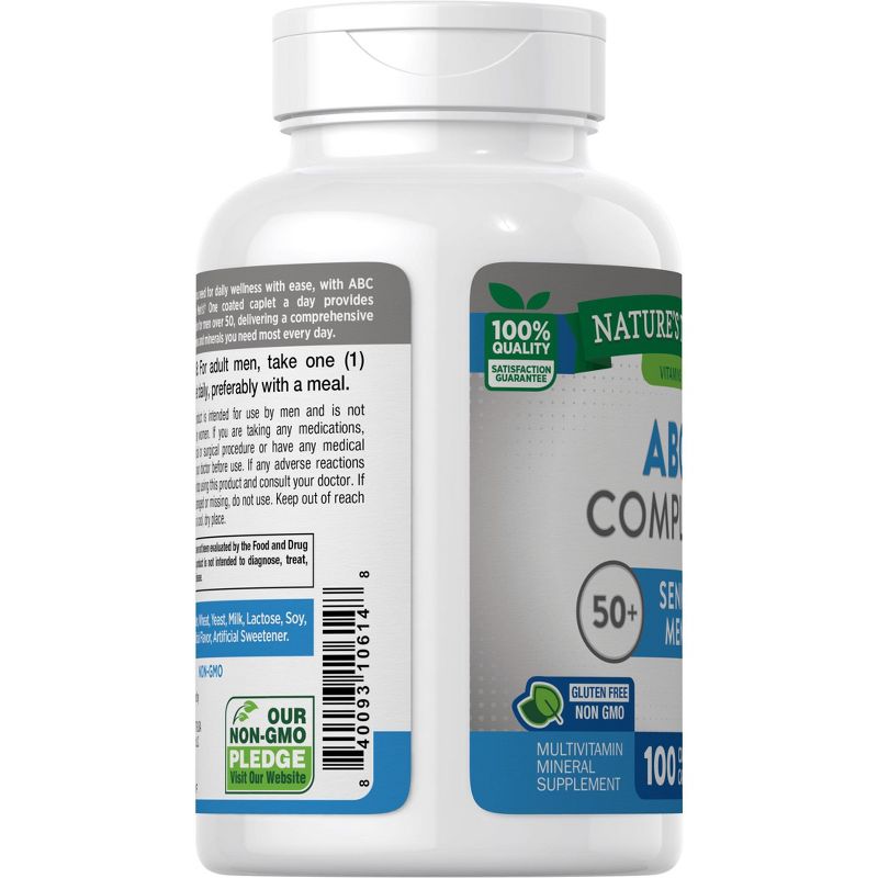 Nature's Truth ABC Complete 50+ Men's Multivitamin