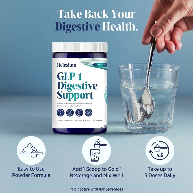 Relesium GLP-1 Digestive Support Powder