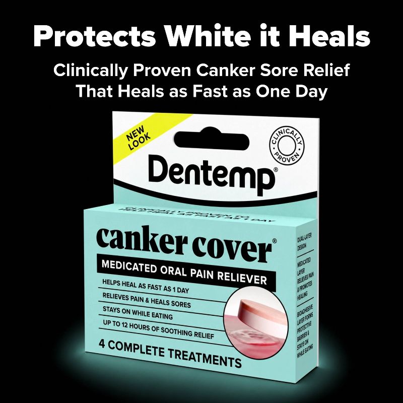 Dentemp Canker Cover Oral Pain Relief