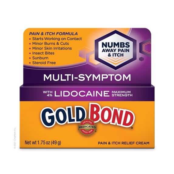 Gold Bond Maximum Strength Pain & Itch Relief Cream with Lidocaine