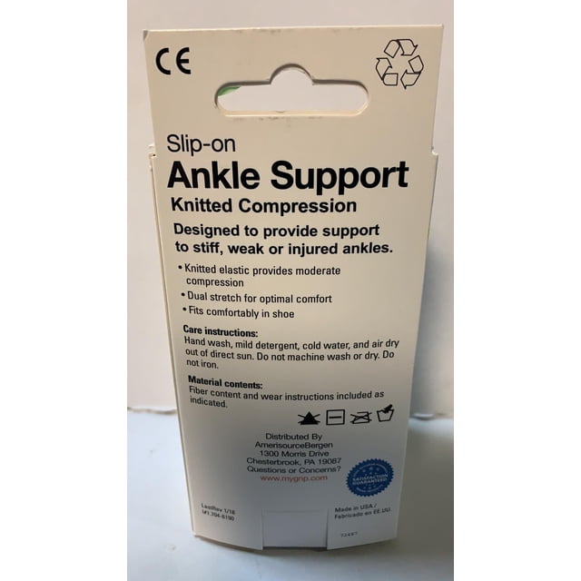 Good Neighbor Pharmacy Slip-On Ankle Support, Knitted Compression