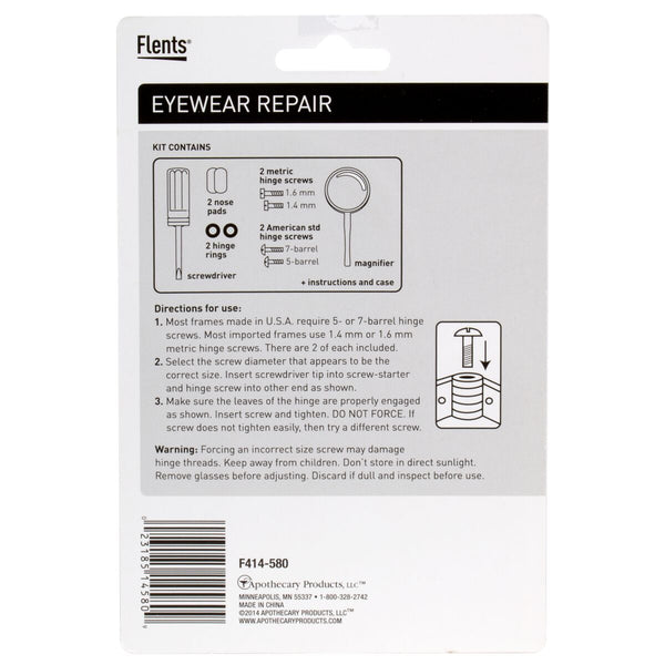 Flents Eyewear Repair Kit and Magnifier