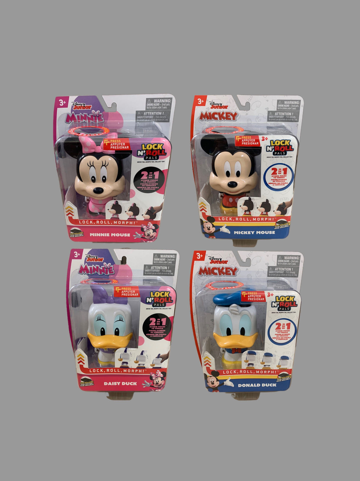 Disney Lock, Roll, Morph! 2-in-1 Figure