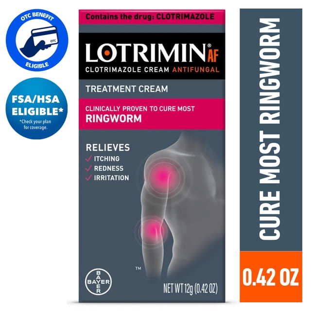 Lotrimin AF Ringworm Clotrimazole Cream