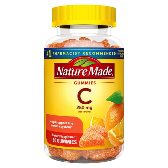 Nature Made Vitamin C - Gummies / 250 mg, 80 ct