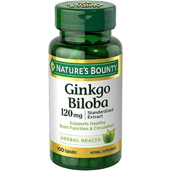Nature's Bounty Ginkgo Biloba - 120 mg, 100 ct