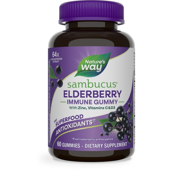 Nature's Way Sambucus Immune Gummies